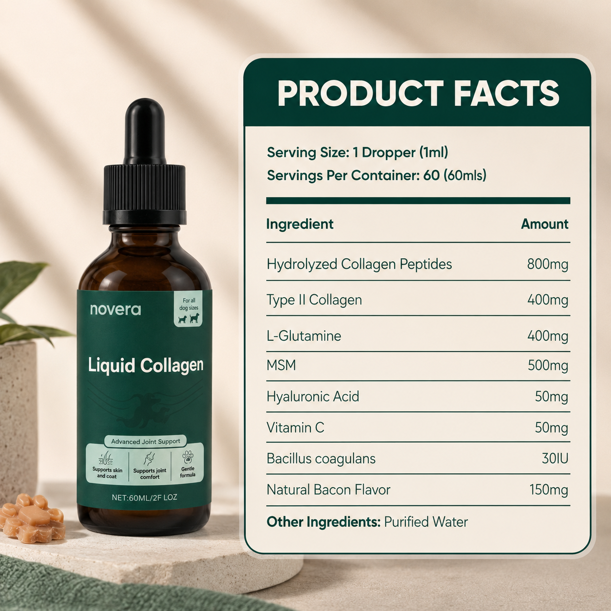 Novera's Premium Liquid Collagen
