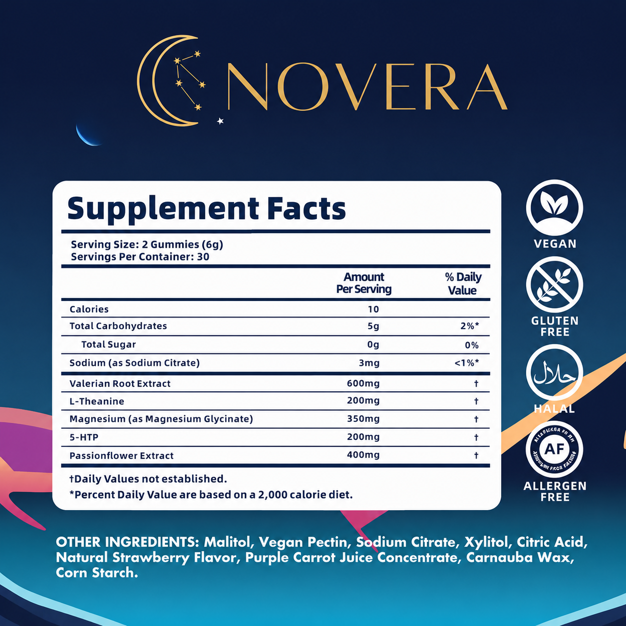 Novera Deep Restore Gummies