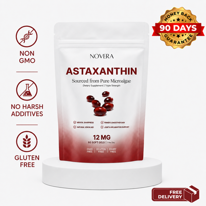Novera's Astaxanthin – Powerful Antioxidant Defence for Dry Eyes