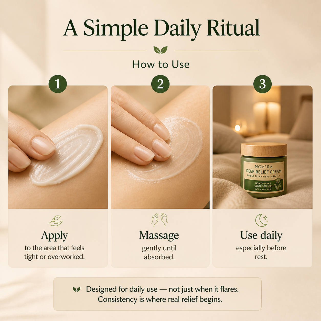 Novera Deep Relief Cream