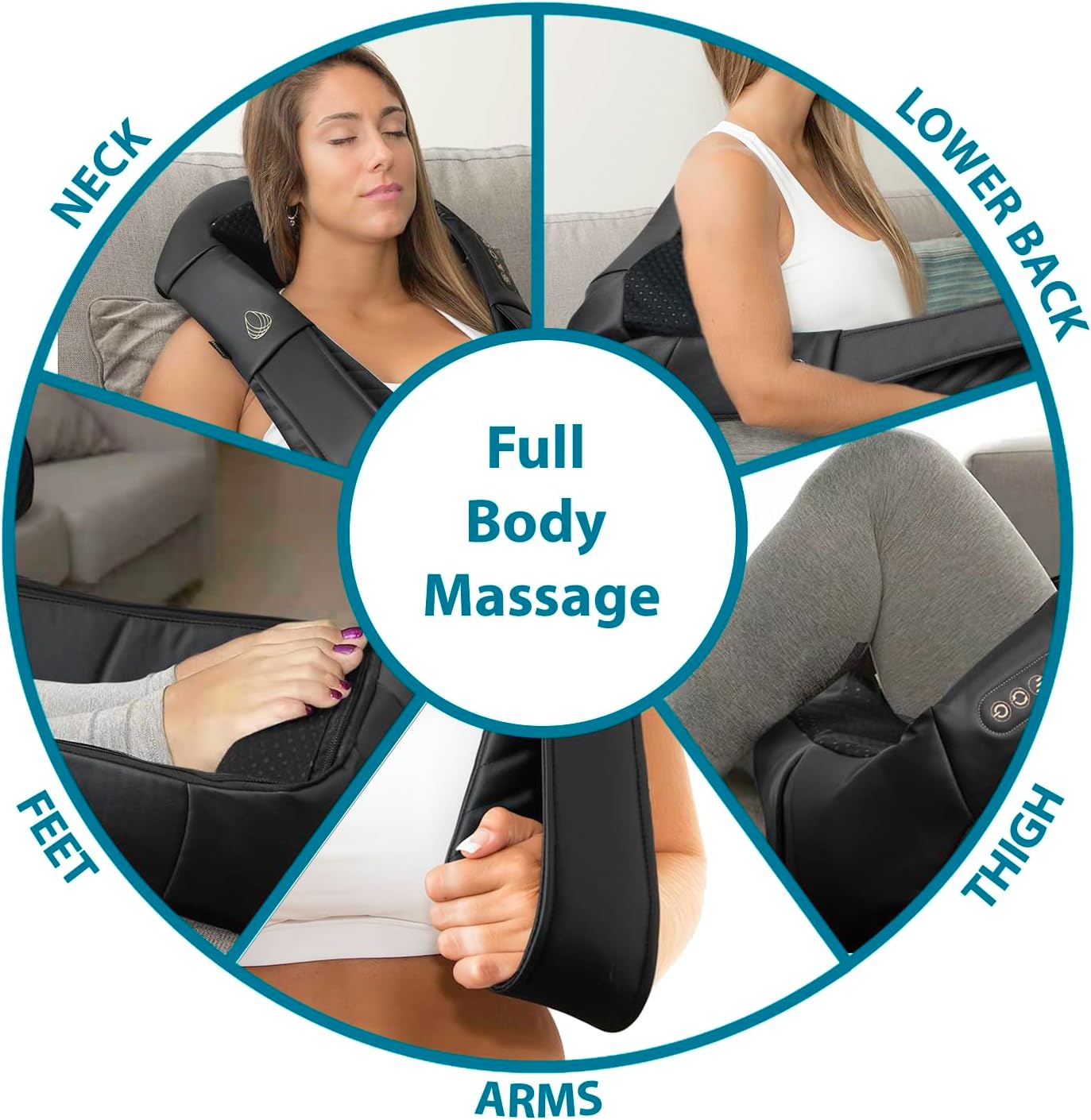 Luxury Shiatsu Massage Pillow™