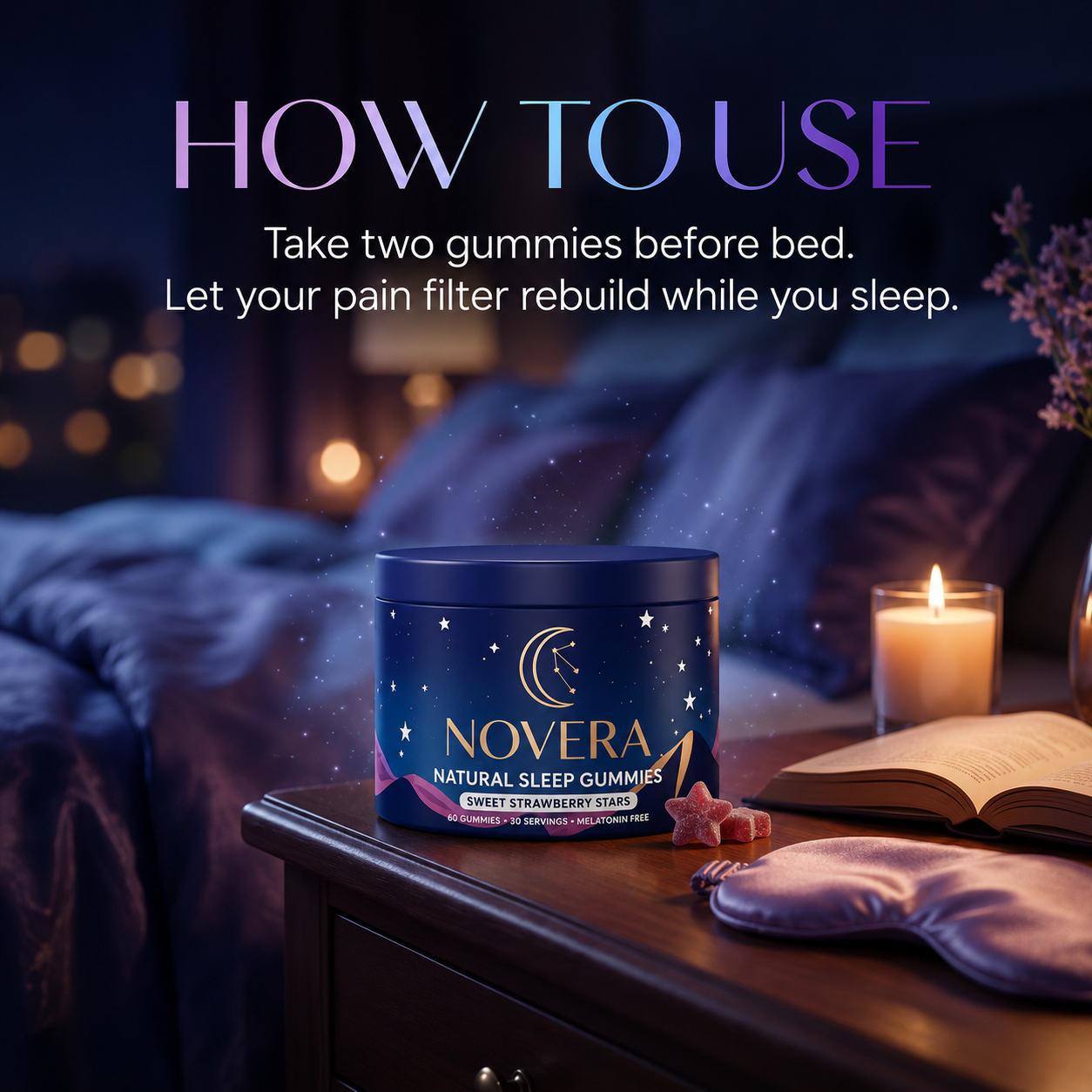 Novera Deep Restore Gummies