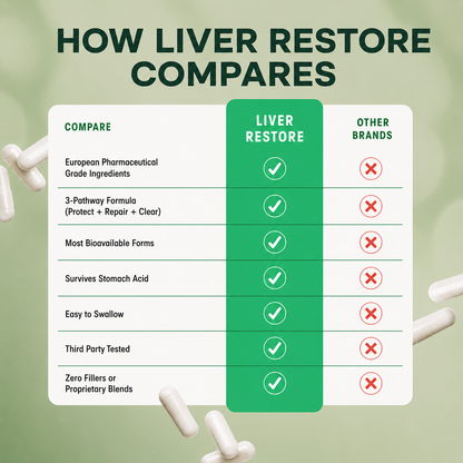 Liver Restore - Liver Support & Recovery by Novera™