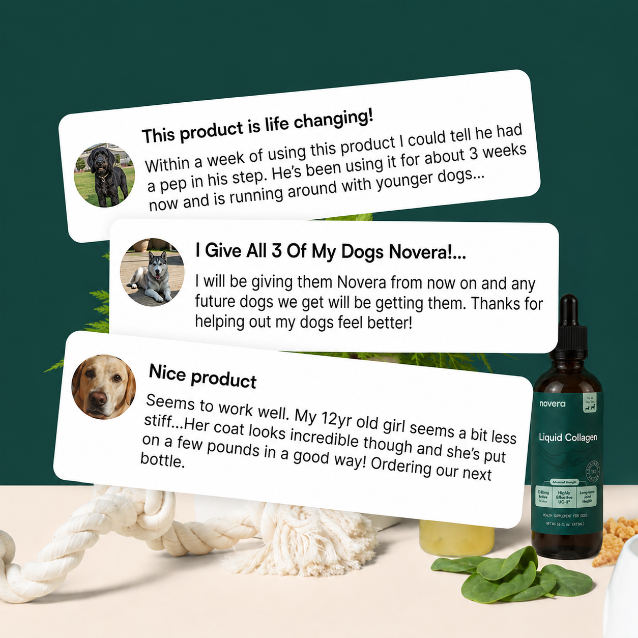Novera's Premium Liquid Collagen