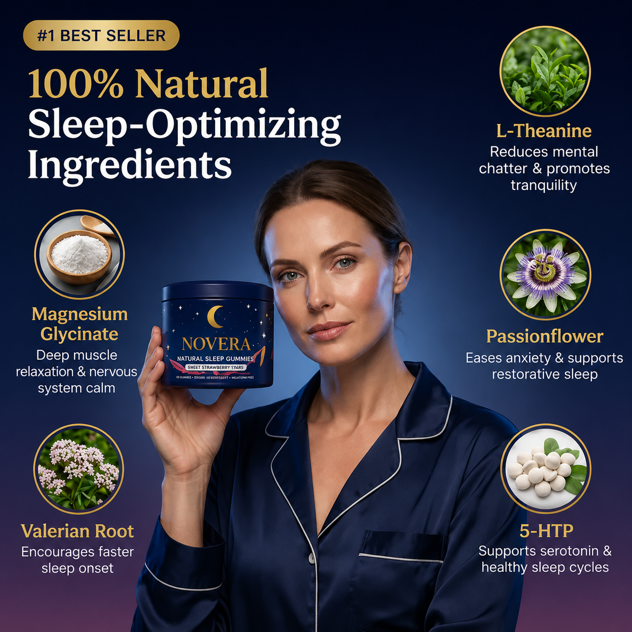 Novera Deep Restore Gummies